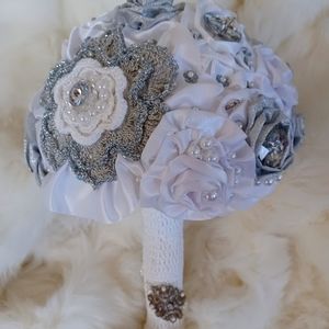 Hand crafted wedding  bouquet